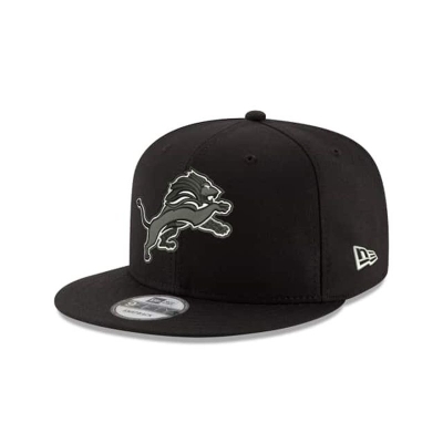 Detroit Lions Gorra | New Era NFL 9fifty Snapback Cap Mexico - Negros